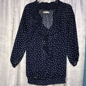 OLD NAVY Polka dot blouse